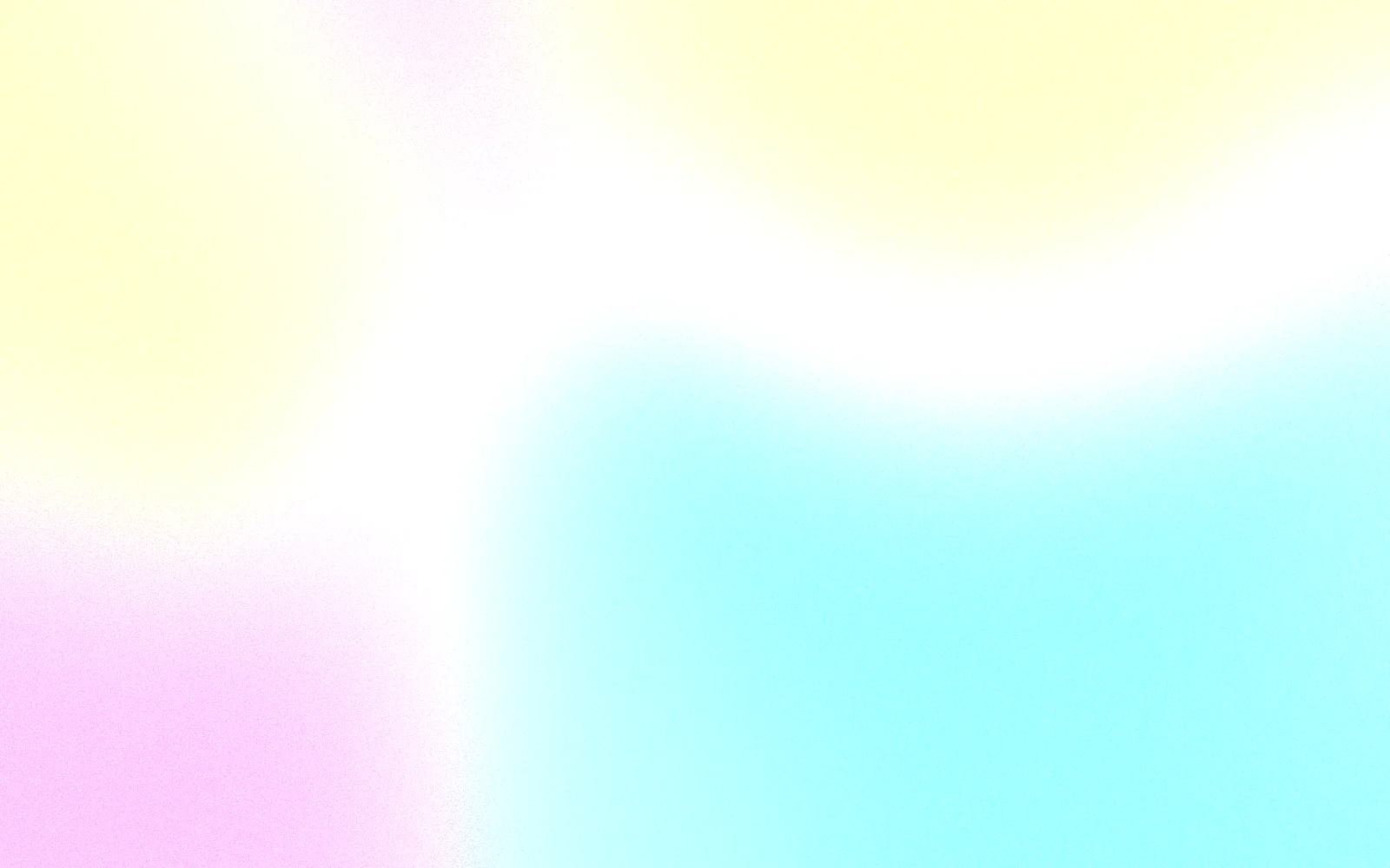 Aurora gradient artwork with three story-shaped glass tiles